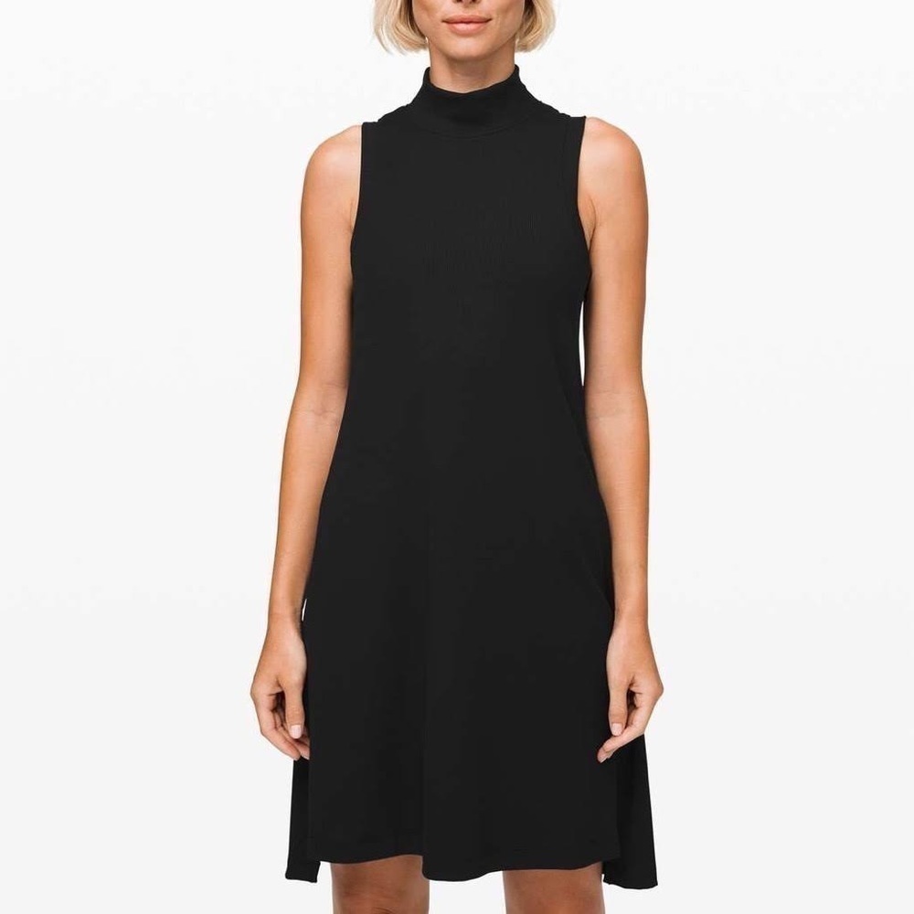 RD Style High Neck Swing Dress